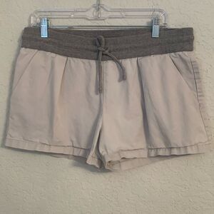 Zara Gray Drawstring Shorts Size L